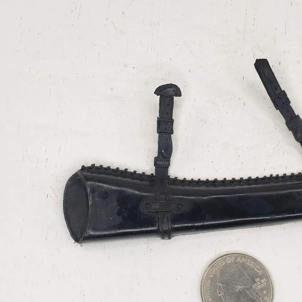 Vintage Marx Johnny West Best of the West Black Rifle Holster Replacement Part